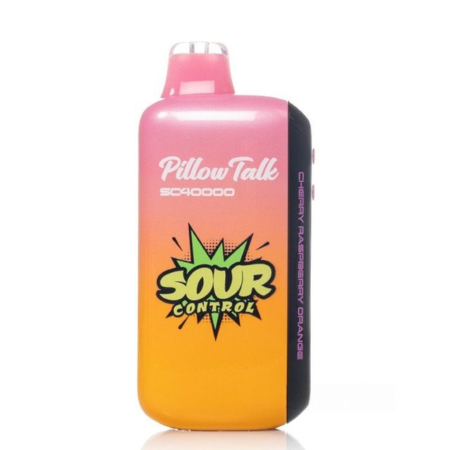 Cherry Raspberry Orange Pillow Talk Ic40K Sour Control Disposable Vape
